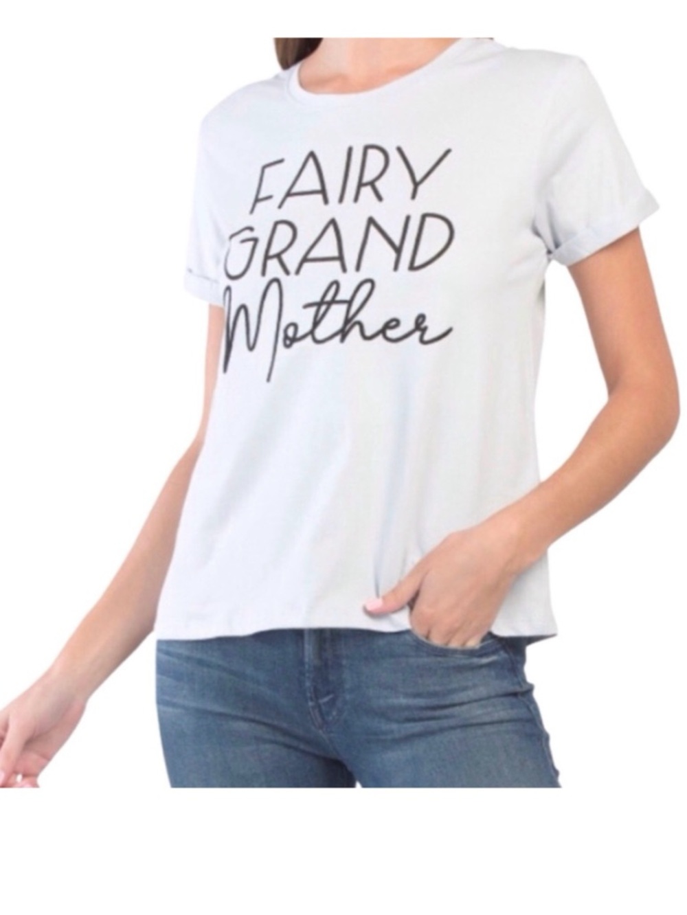 Sweet Soul “Fairy Grand Mother”Embroidered Graphic Tee (NWT) (Size: Medium)